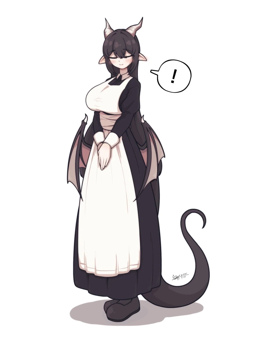 거유 메이드 드래곤에게 붙잡혀버린.manwha_13.webp