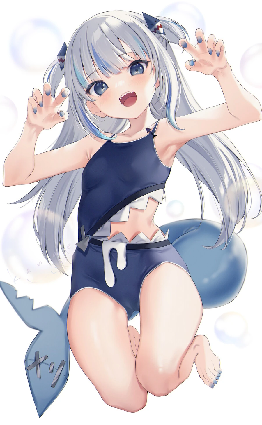 버튜버)홀로라이브 en고양이화(@na_shi_en) 이미지 21