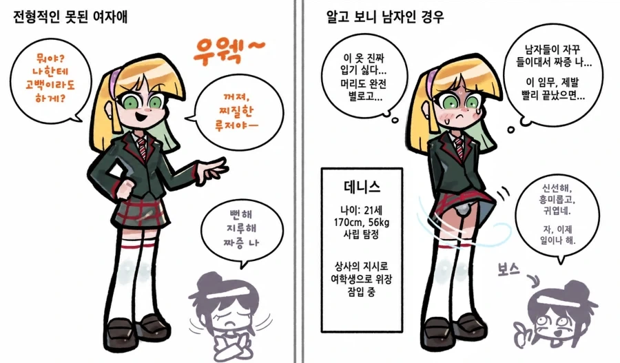 짜증나는 여자애(?)의 비밀 Manhwa_1.webp