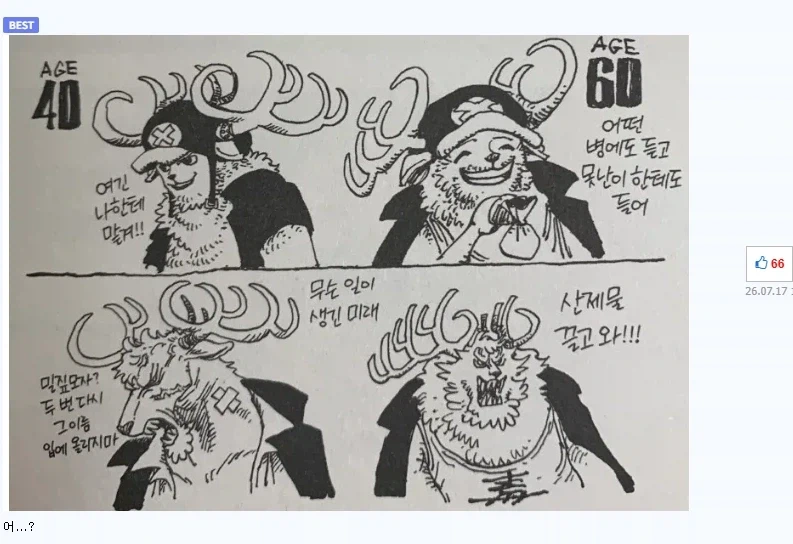 원피스) 이무 앵무새 설에 이은 이무 쵸파설_2.webp