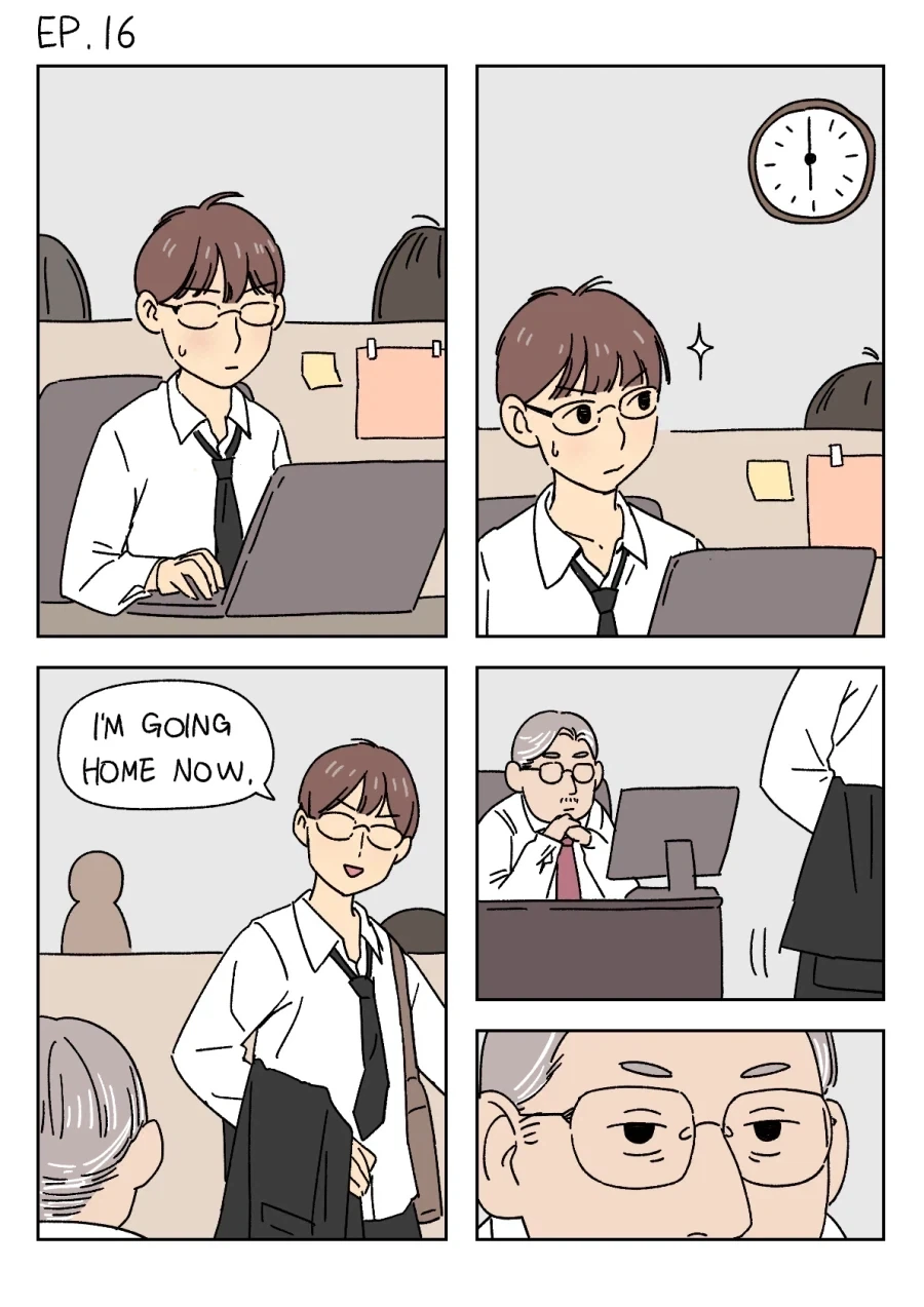 정시퇴근하는 MZ사원이 못마땅한 부장.manga_1.webp
