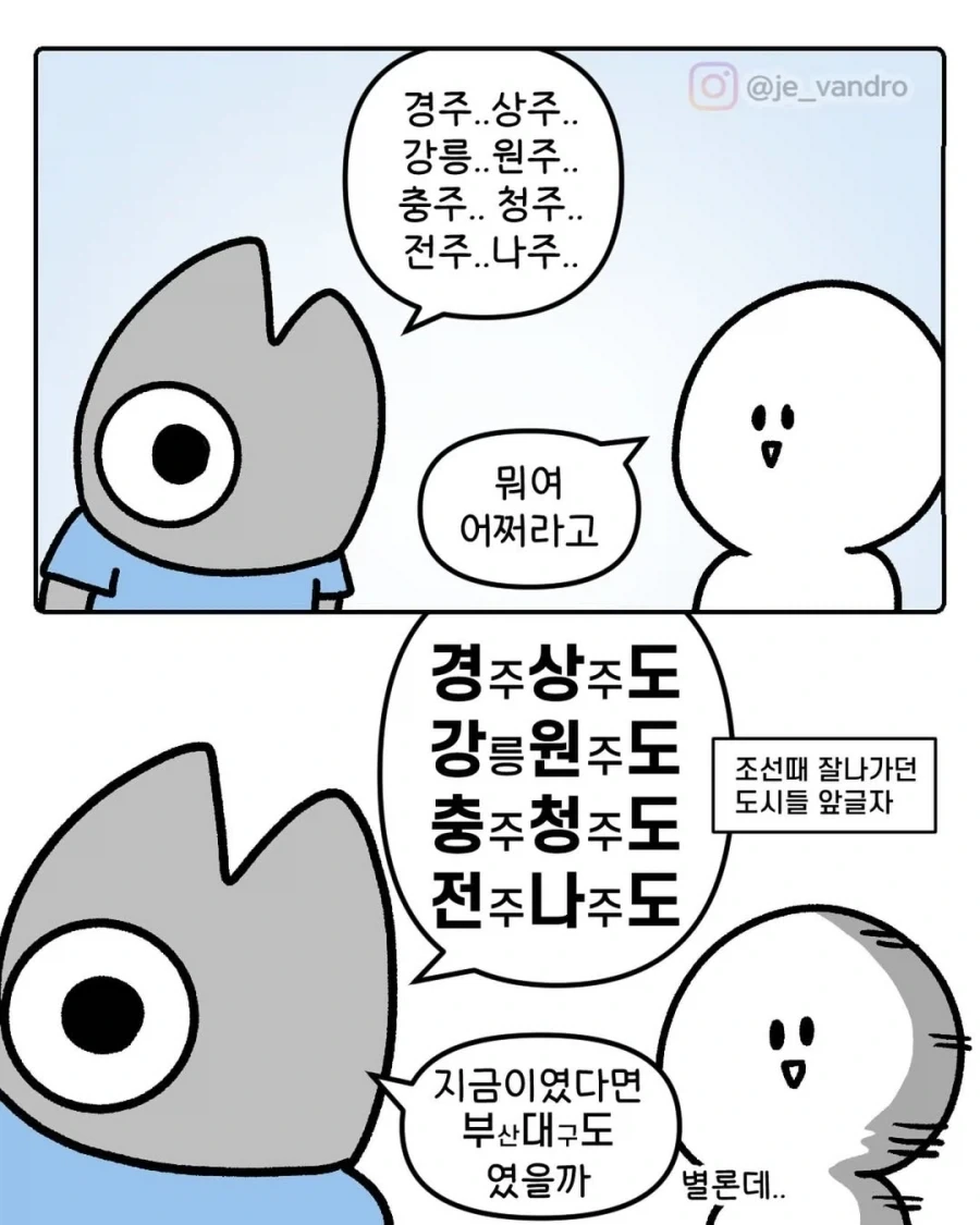 의외로 모르는 사람들이 많다는 지역 이름의 유래 만화.manhwa_1.webp