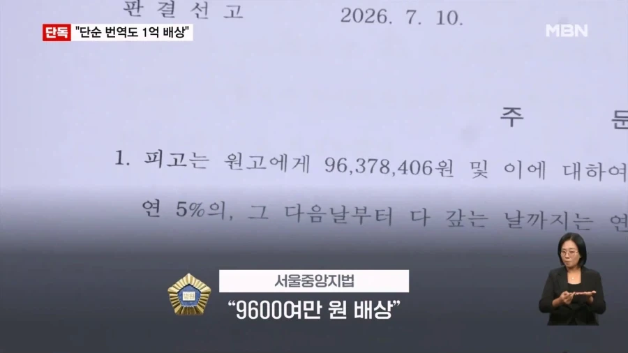 "불법 만화 번역도 1억 배상"…첫 사례 이미지 6