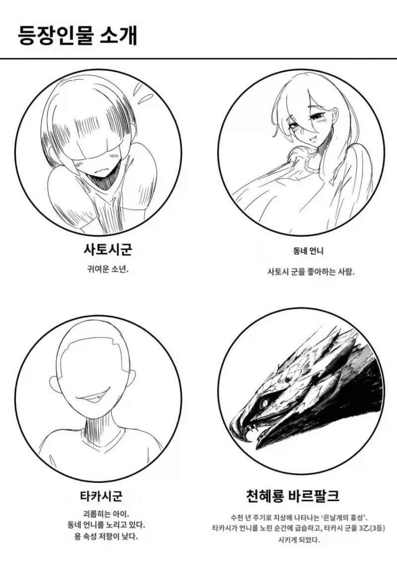 여러 NTR 만화의 등장인물 소개컷.comic_6.webp