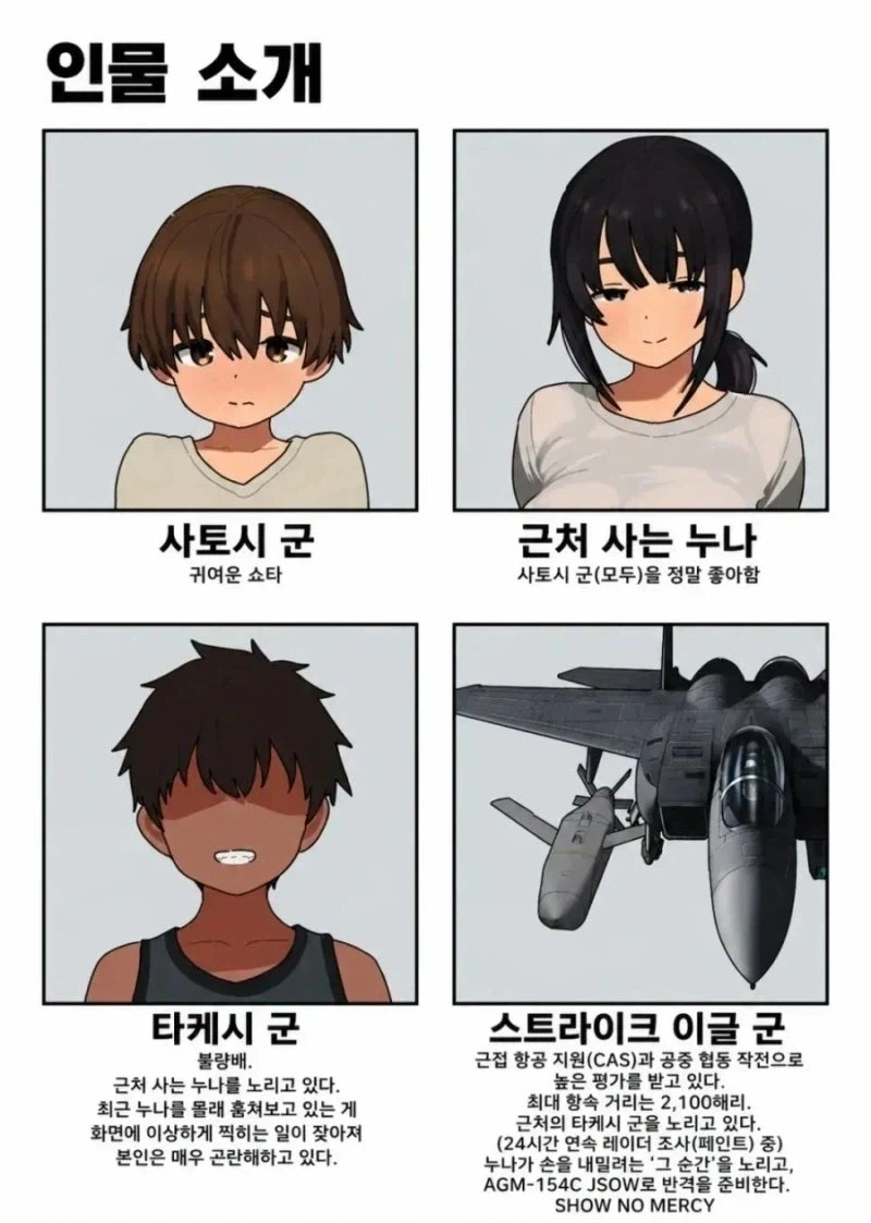 여러 NTR 만화의 등장인물 소개컷.comic_8.webp