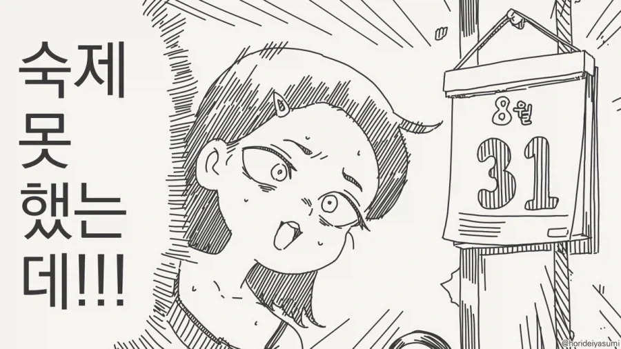 방학 첫 날로 돌아가고싶어 ㅠㅠ.manhwa_1.webp