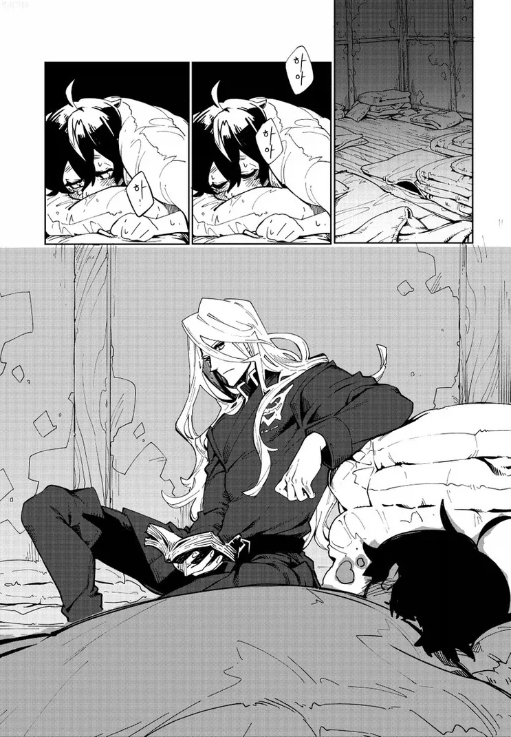 머리카락 관리 해줄 사람이 없어 폭군이 되버린.manga_11.webp