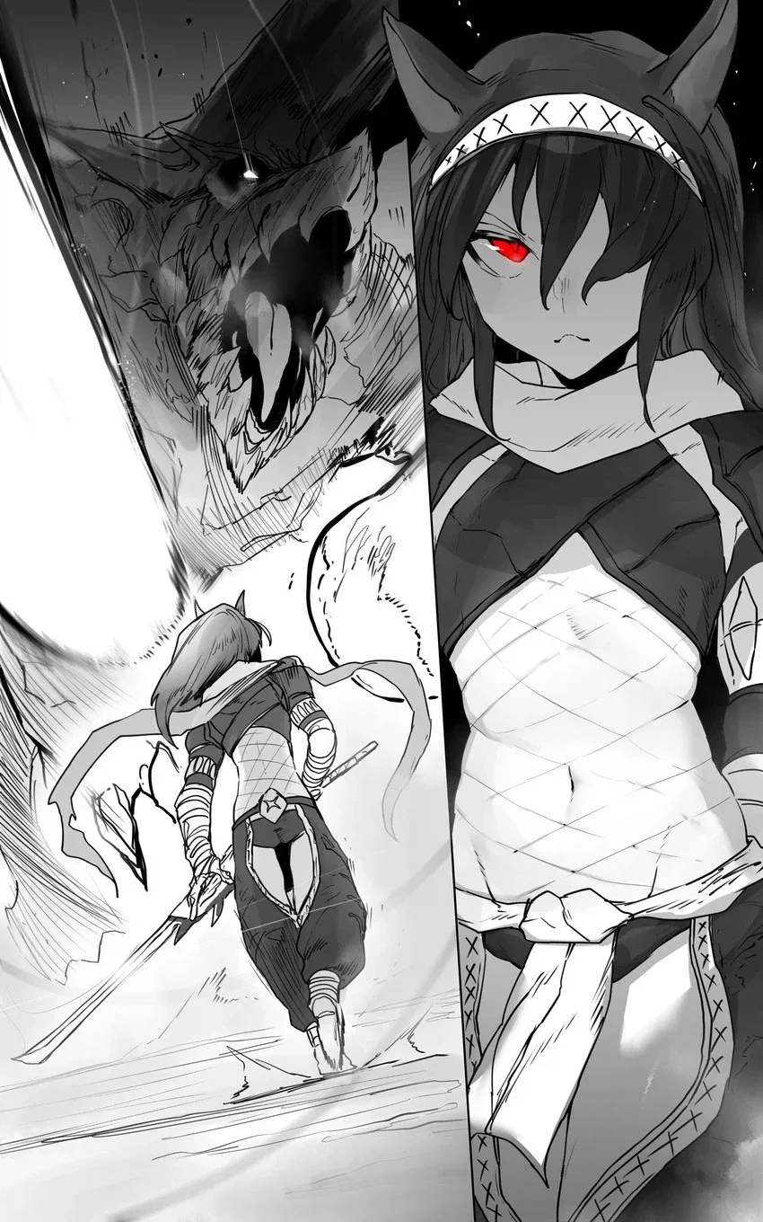 몬헌)키린을 사냥하는 여성헌터manga_1.webp