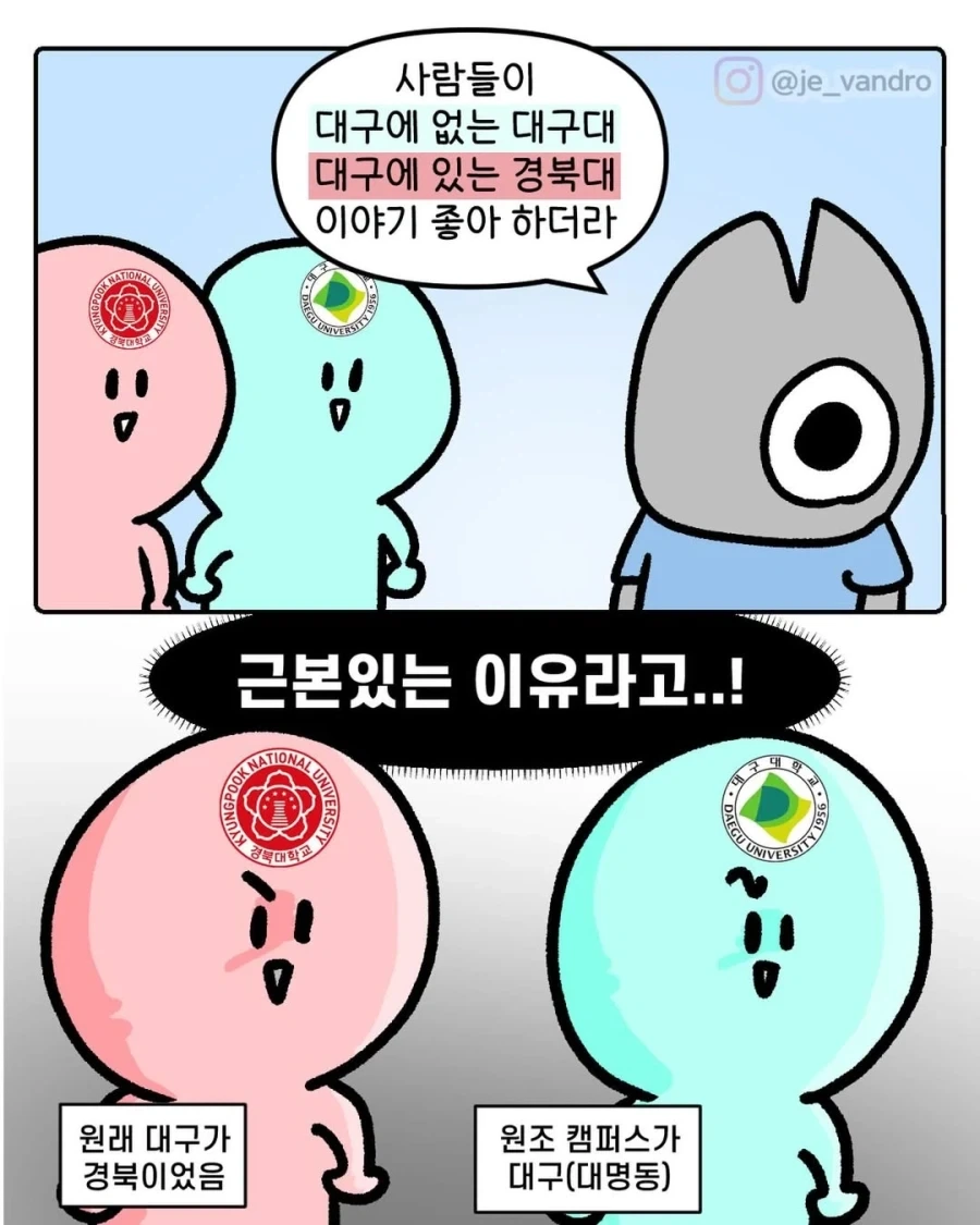 대구에 없는 대구대, 대구에 있는 경북대의 진실.manga_1.webp