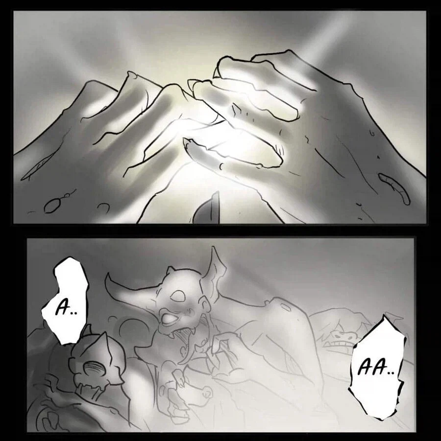 소녀의 몸애 빙의한 워해머 황제 만화.manhwa_1.webp