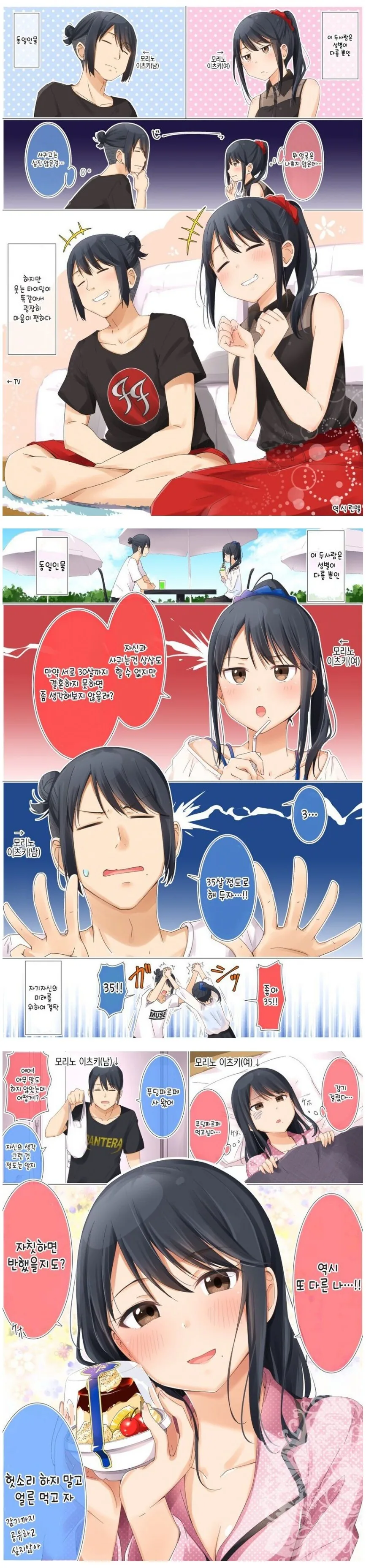 갸루와 동거하는 만화.manga 대표 이미지