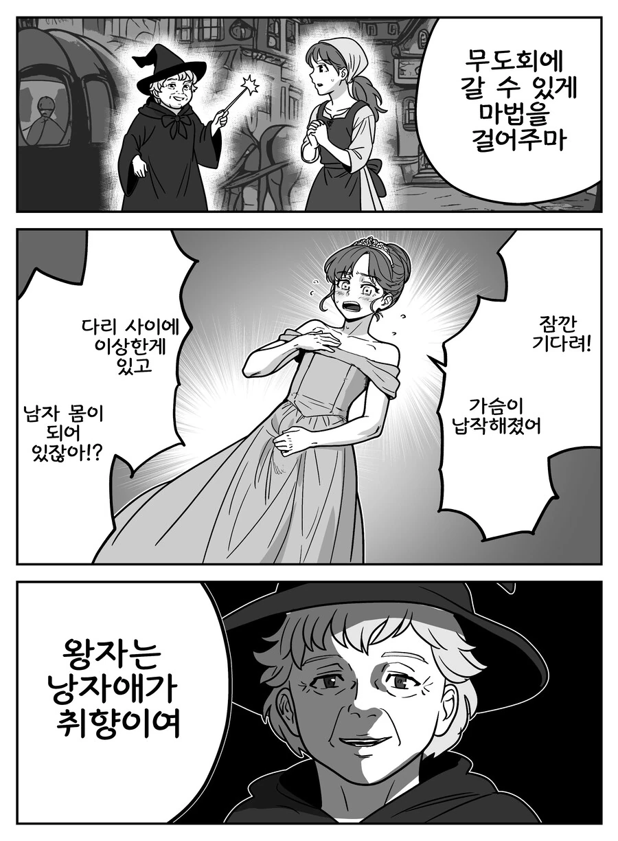신데렐라에게 마법 걸어주는 마녀 .manwha_1.jpg