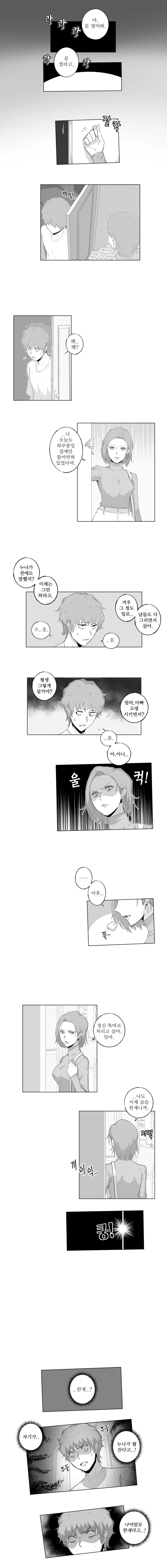 갸루가 오타쿠가 그린 그림을 목격하는.manhwa 이미지 7