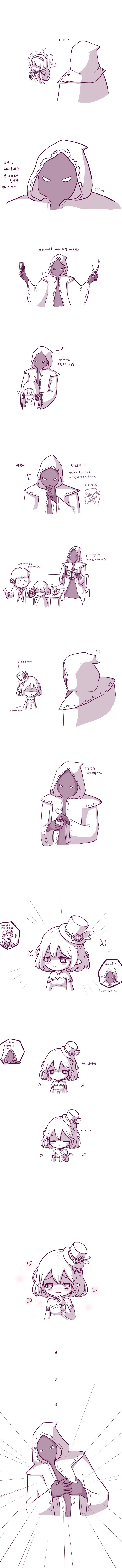 ㅇㅎ) 카페에서 공부하는 만화 이미지 6