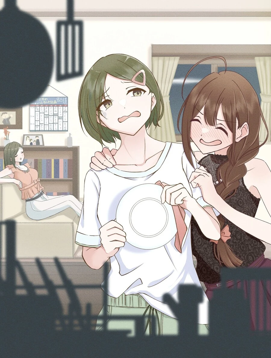 @) 언니 + 사무소 선배가 진상부리는 만화.manga - 이미지 2