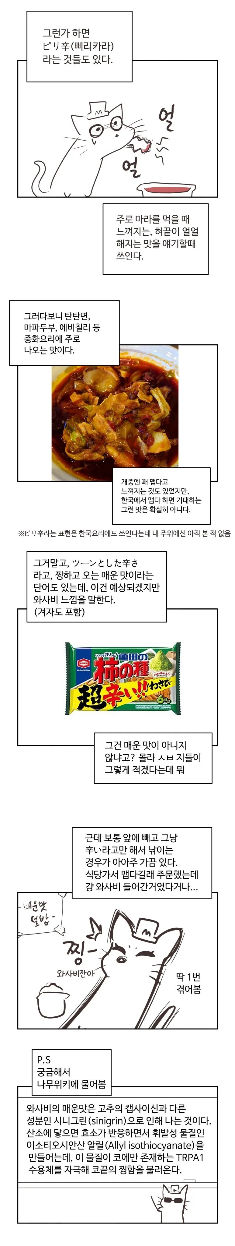 일본에서 매운음식 먹는 만화 - 이미지 4