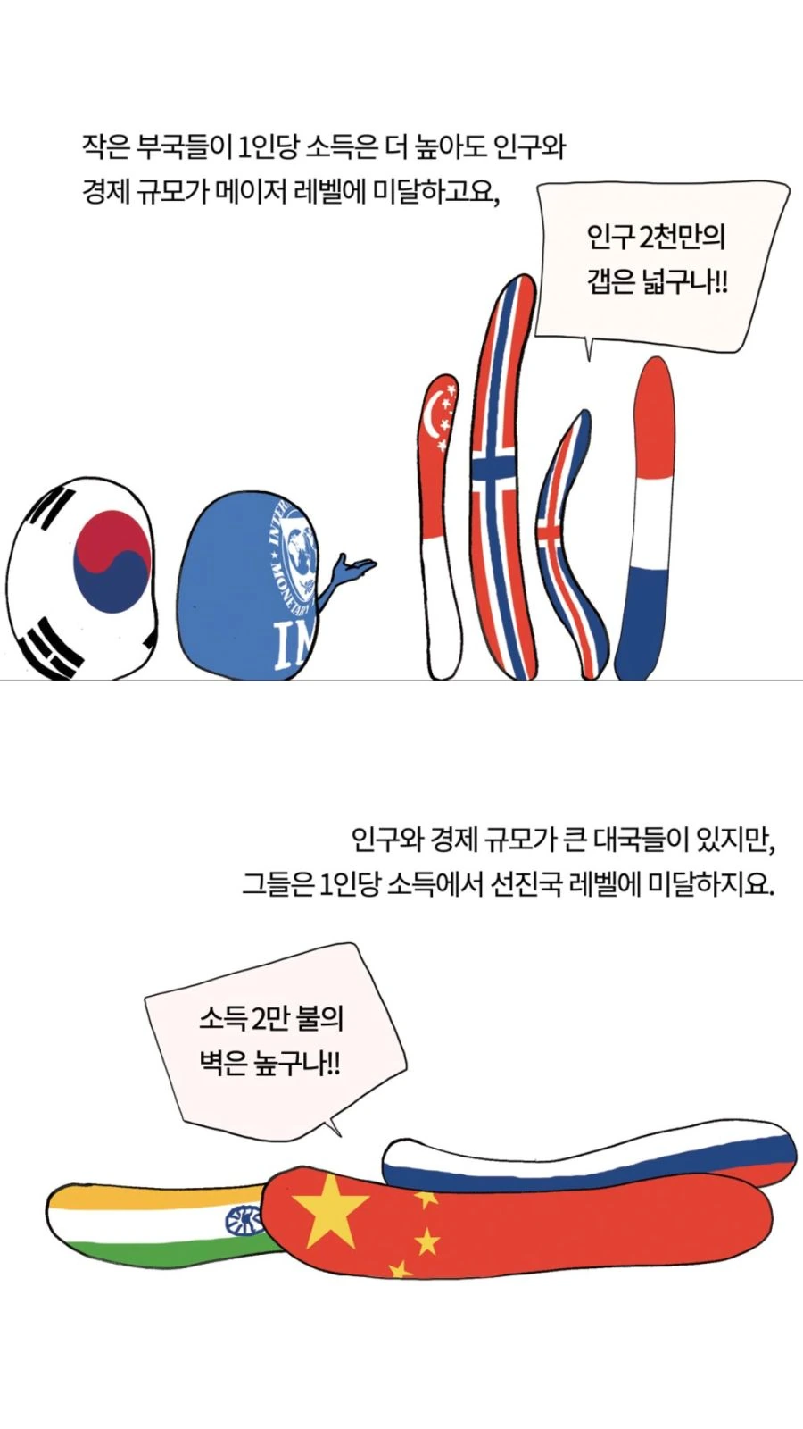 이쯤에서 다시 보는 한국이 선진국인게 어색한 만화.manwha - 이미지 2