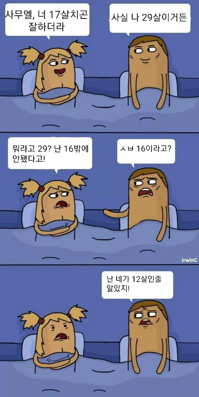 너 17살치곤 잘하더라.manga