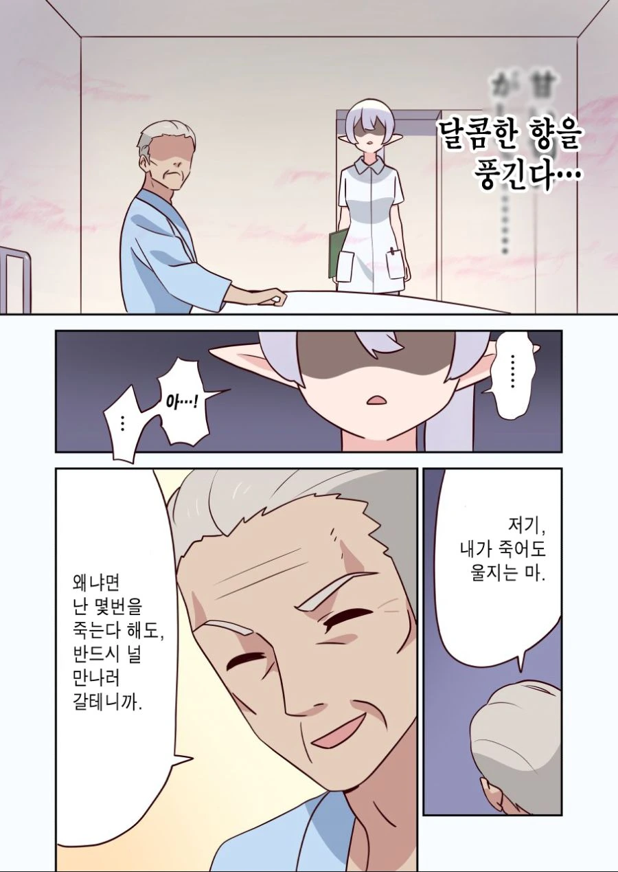 시스템 : 누가 자꾸 리셋 안하고 환생시키는거냐? 엘프 간호사 만화 - 이미지 5