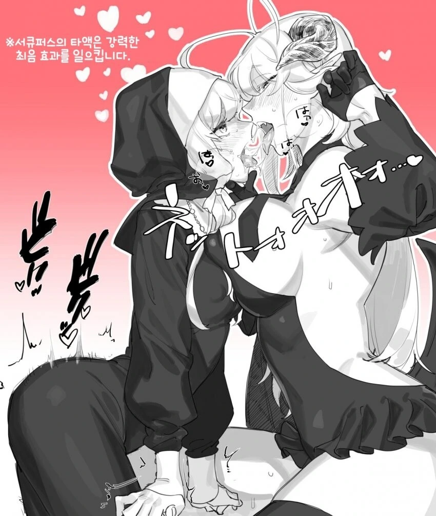 ㅎㅂ) 수녀를 유혹하는 서큐버스 - 이미지 2