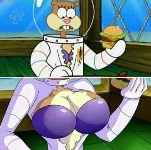 퍼리,스폰지밥,ㅇㅎ)벗으면 대단한 다람이 - 이미지 5