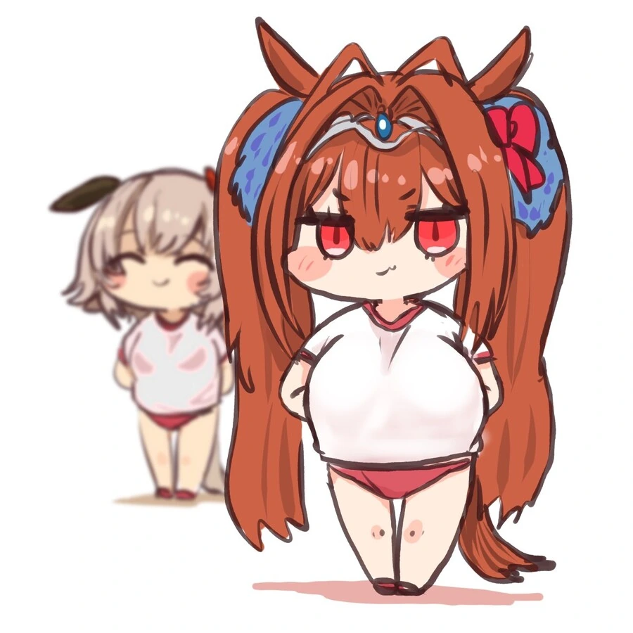 말딸) 빅ㅈ 블루머 스칼렛
