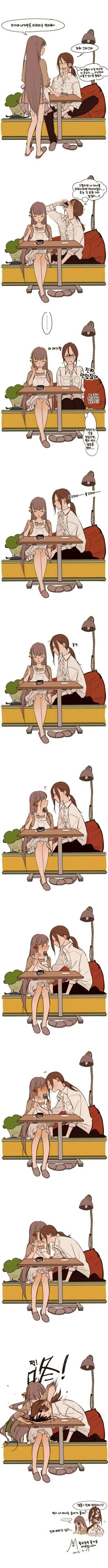 진짜 레즈가 그렸다는 레즈 만화.manhwa - 이미지 2