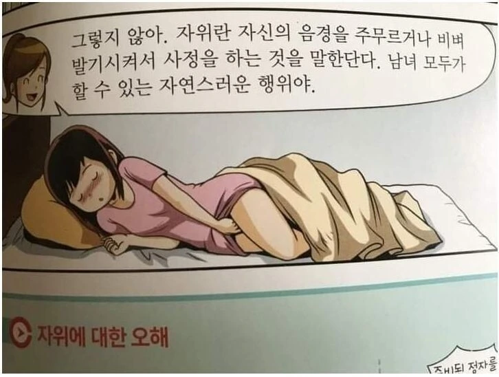 반도의 흔한 성교육 만화