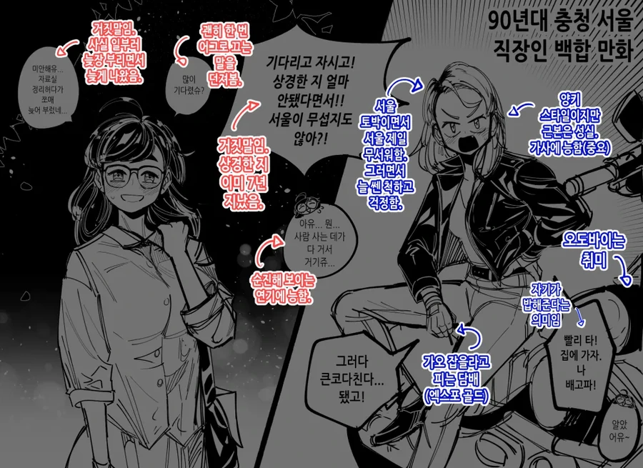 90년대 충청 서울 백합커플 - 이미지 2