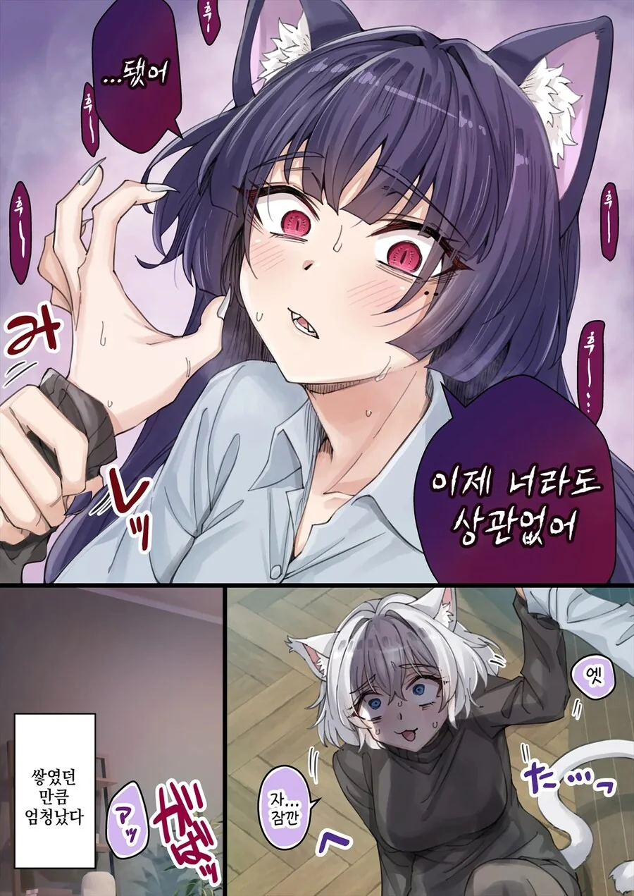 NTR를 너무 많이 당해서 머리가 이상해진 얀데레 반려묘.manga - 이미지 3