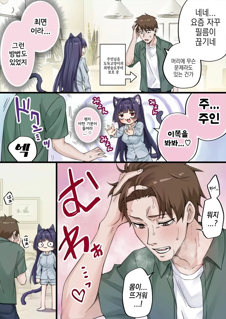 NTR를 너무 많이 당해서 머리가 이상해진 얀데레 반려묘.manga - 이미지 10