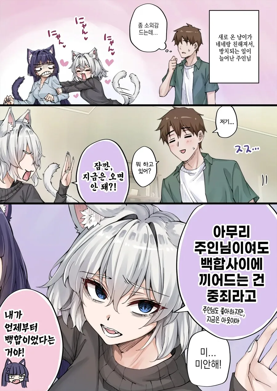 NTR를 너무 많이 당해서 머리가 이상해진 얀데레 반려묘.manga - 이미지 12