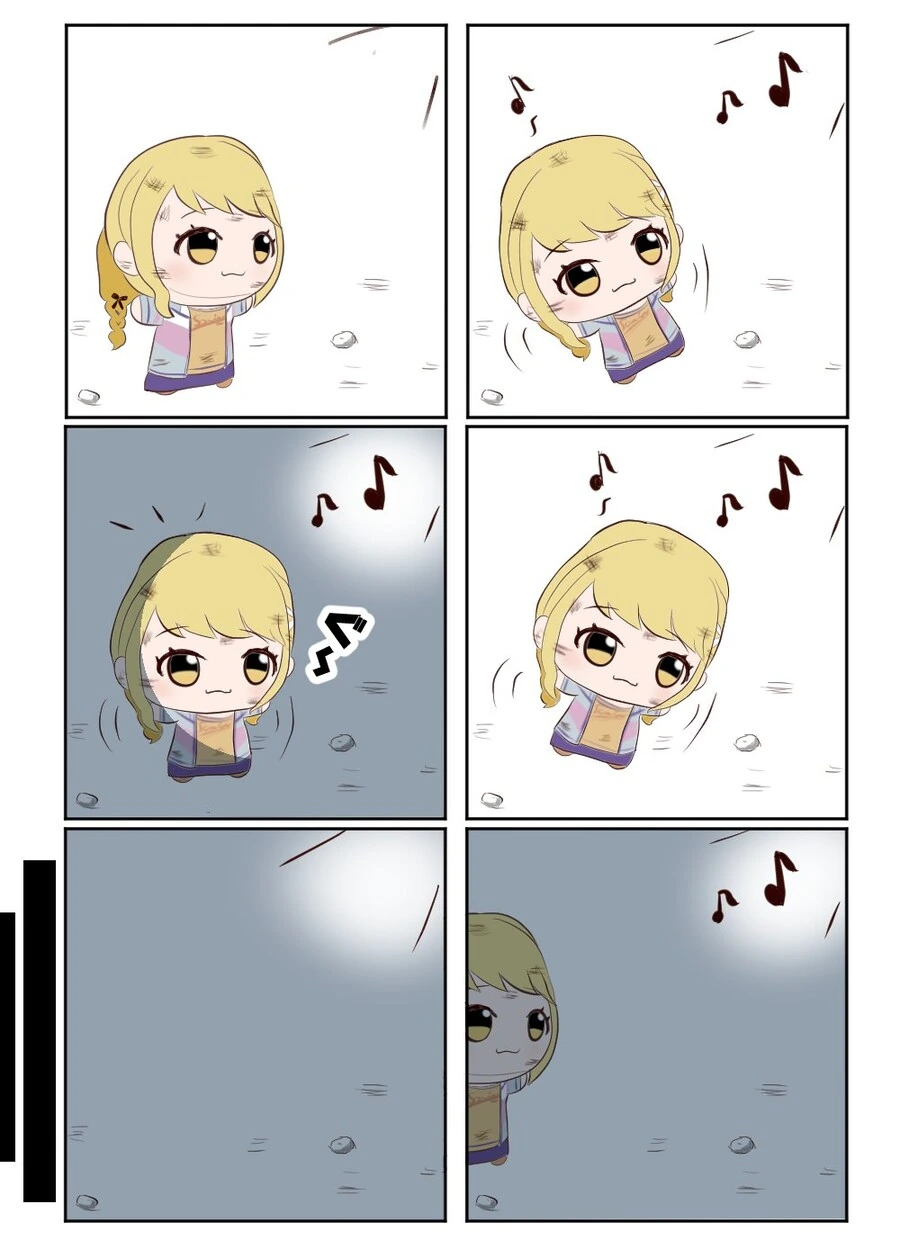@) 대사 하나 없는 누이 만화 - 이미지 2