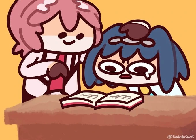 버튜버) 크로니 가르치는 루이모 그린 해외공장장.manga