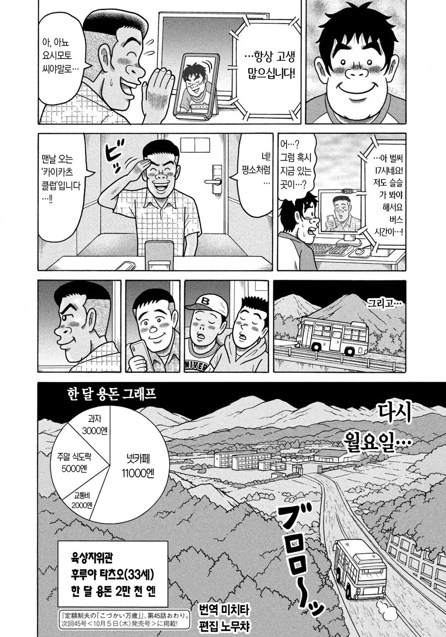 일본 자위대원이 외박을 나가서 지내는 여가 생활 만화 - 이미지 20