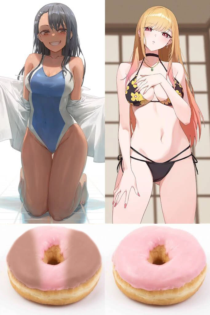 캐릭터별 도넛.manga