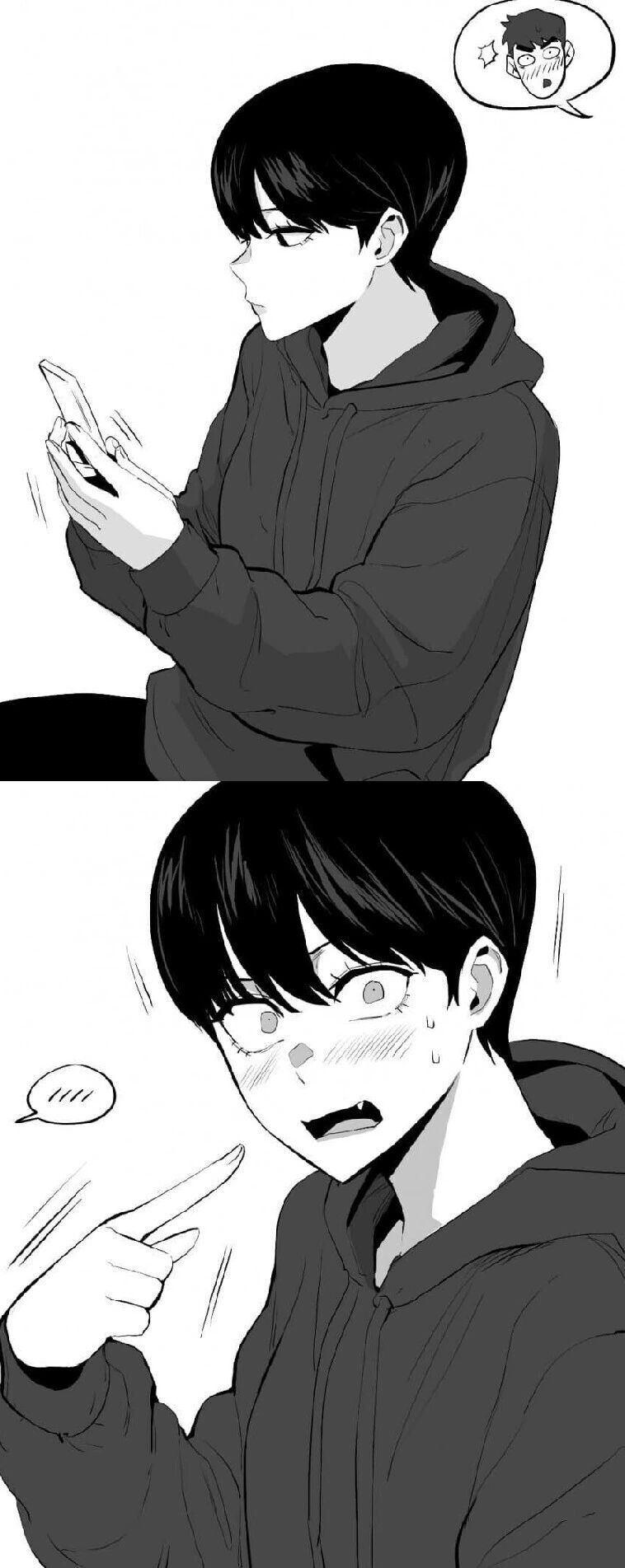 톰보이가 사랑에 빠지는 만화
