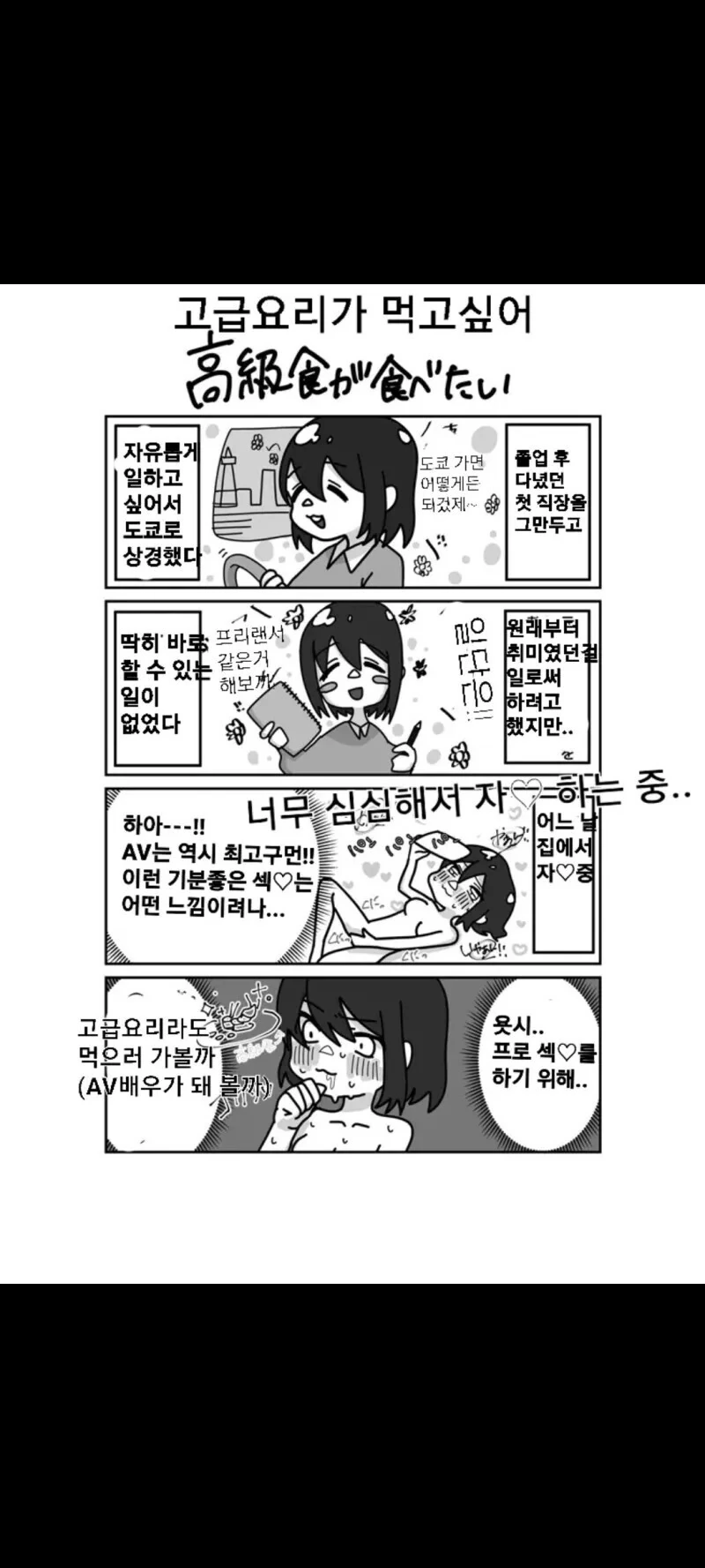 AV배우가 되는 만화.Manhwa