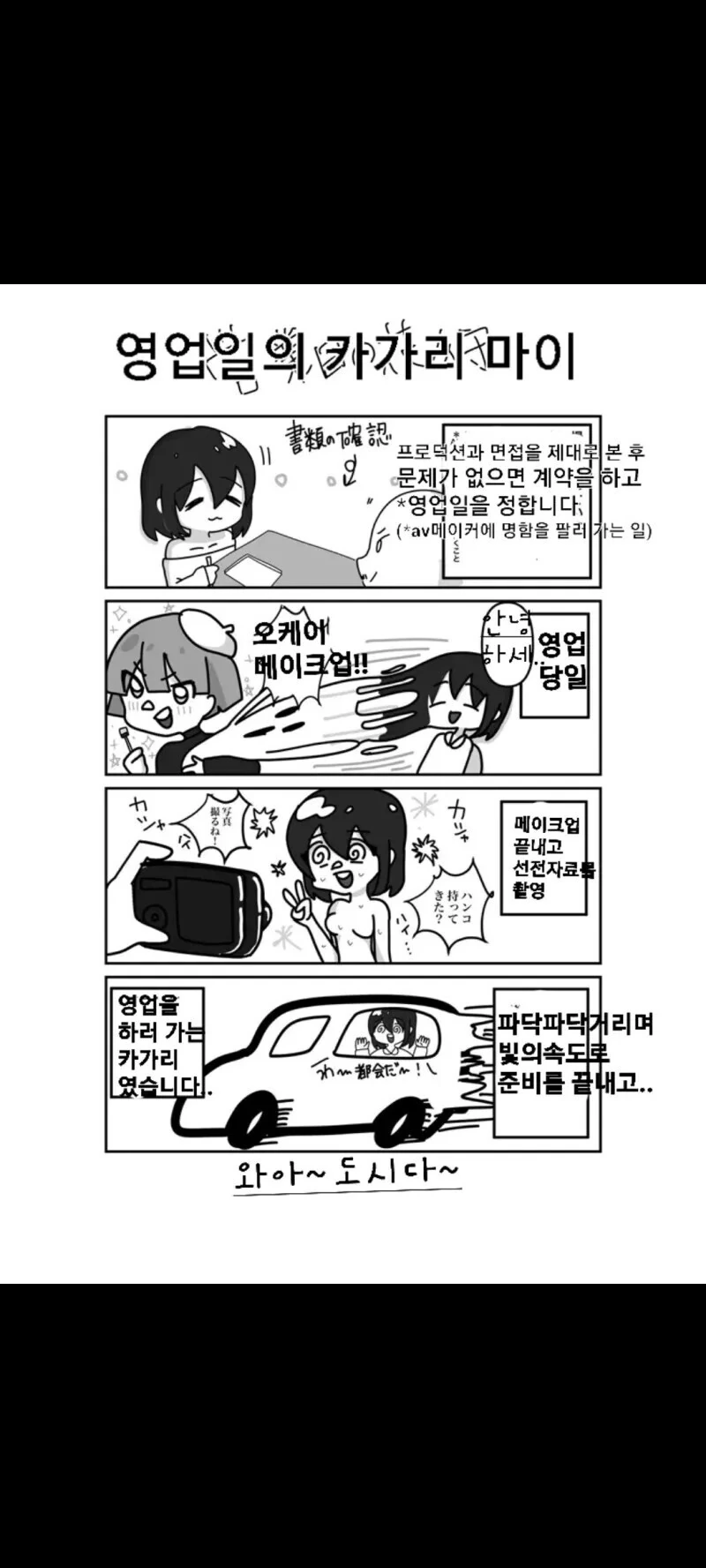 AV배우가 되는 만화.Manhwa - 이미지 5