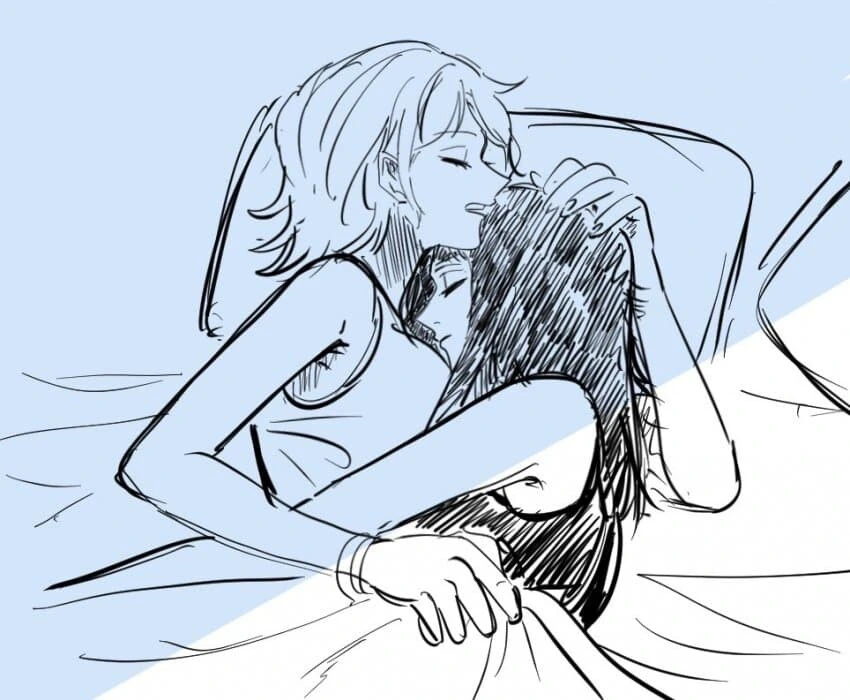 원피스) [백합] 나미로빈 생각도 못했는데 꿀맛이네 - 이미지 6