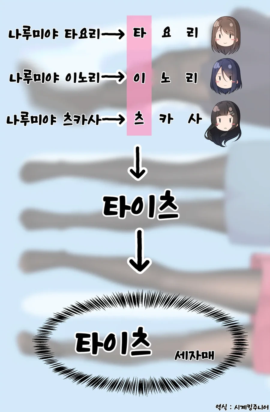 셋이서 모여 스타킹 자매 - 이미지 7