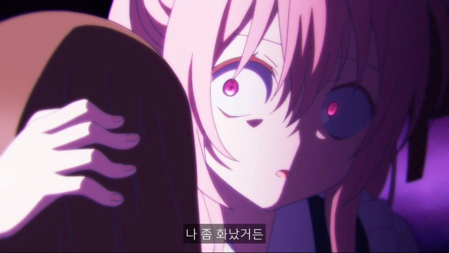 분홍머리의 귀엽고 예쁜 여자아이 - 이미지 11