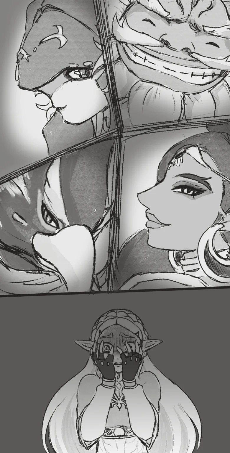 [야숨] 만일 젤다가 함께 잠들었다면.Manga - 이미지 13