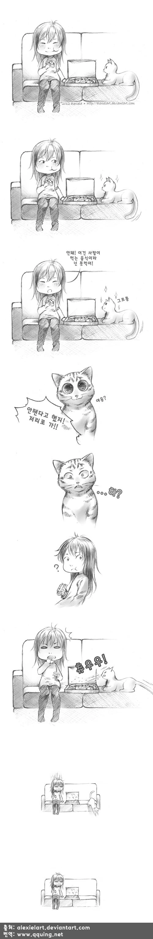 고양이랑 피자 먹는 만화.manga