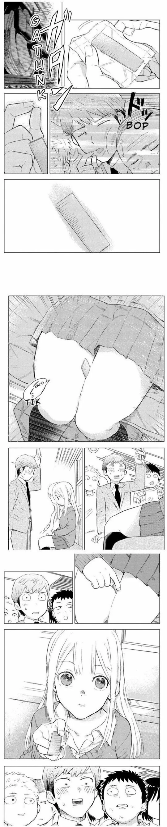여고생 허벅지 사이에 껌이 떨어진.manhwa