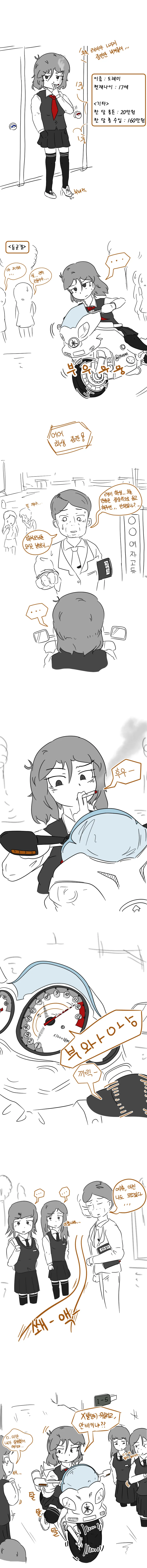 양아치 여고생 만화.manga