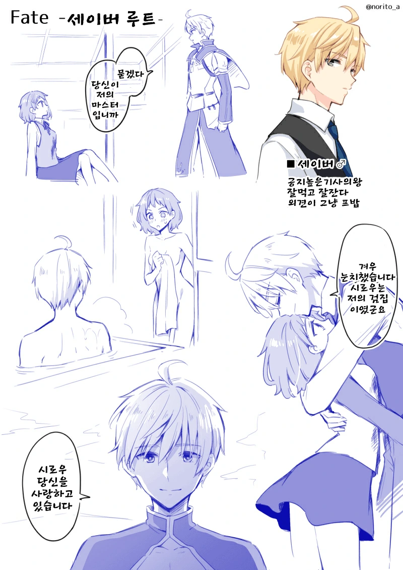 Fate, TS) 페이트 주요인물들을 TS해보았다 Manhwa - 이미지 2