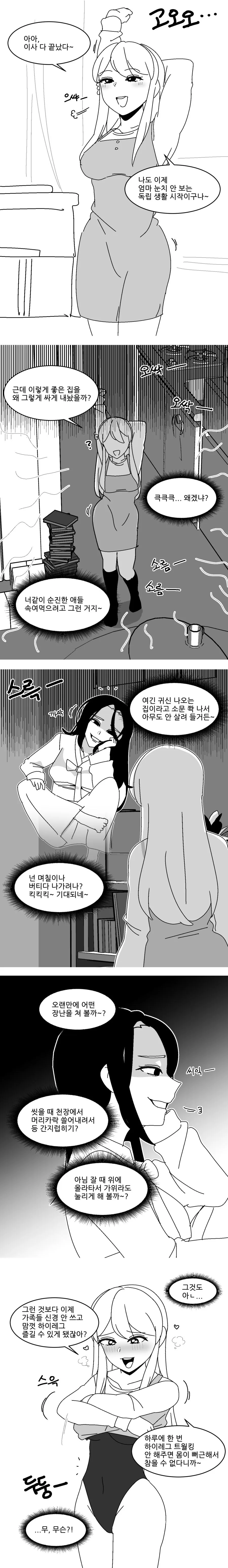 공포의 자취 여대생.manga - 이미지 2