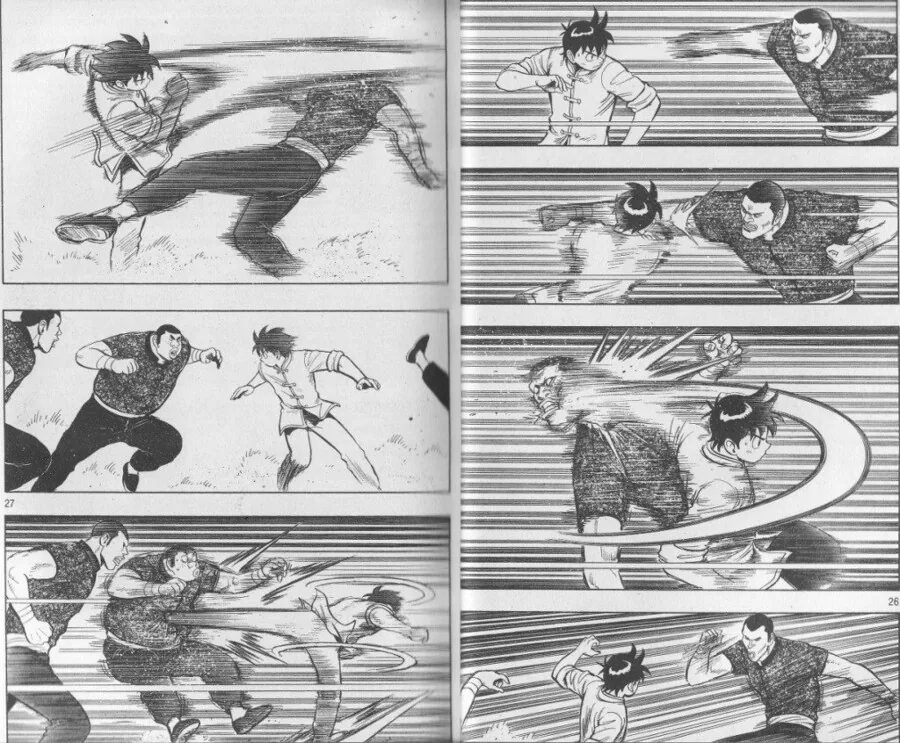 만화에서 격투씬 만들 때 제일 중요하다 생각하는거.manga