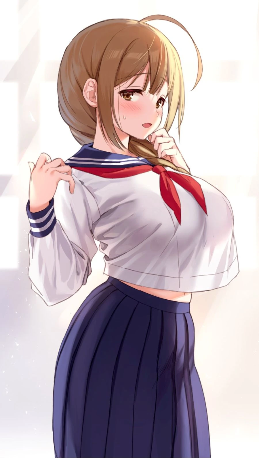 (@) 교복 치유키